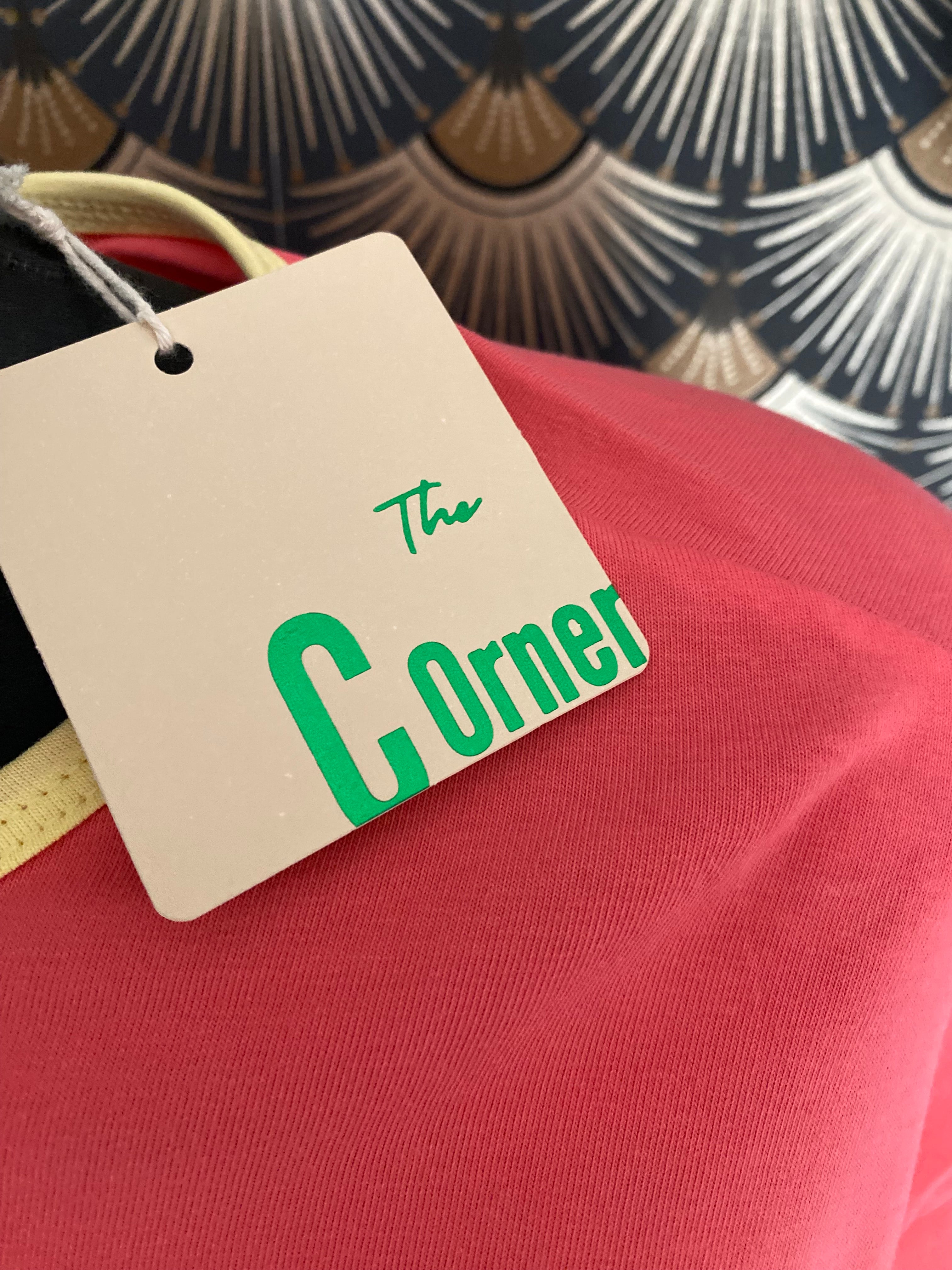 T-SHIRT   THE CORNER   ROSE / BLANC /JAUNE / TURQUOISE/CORAIL TU 34/44