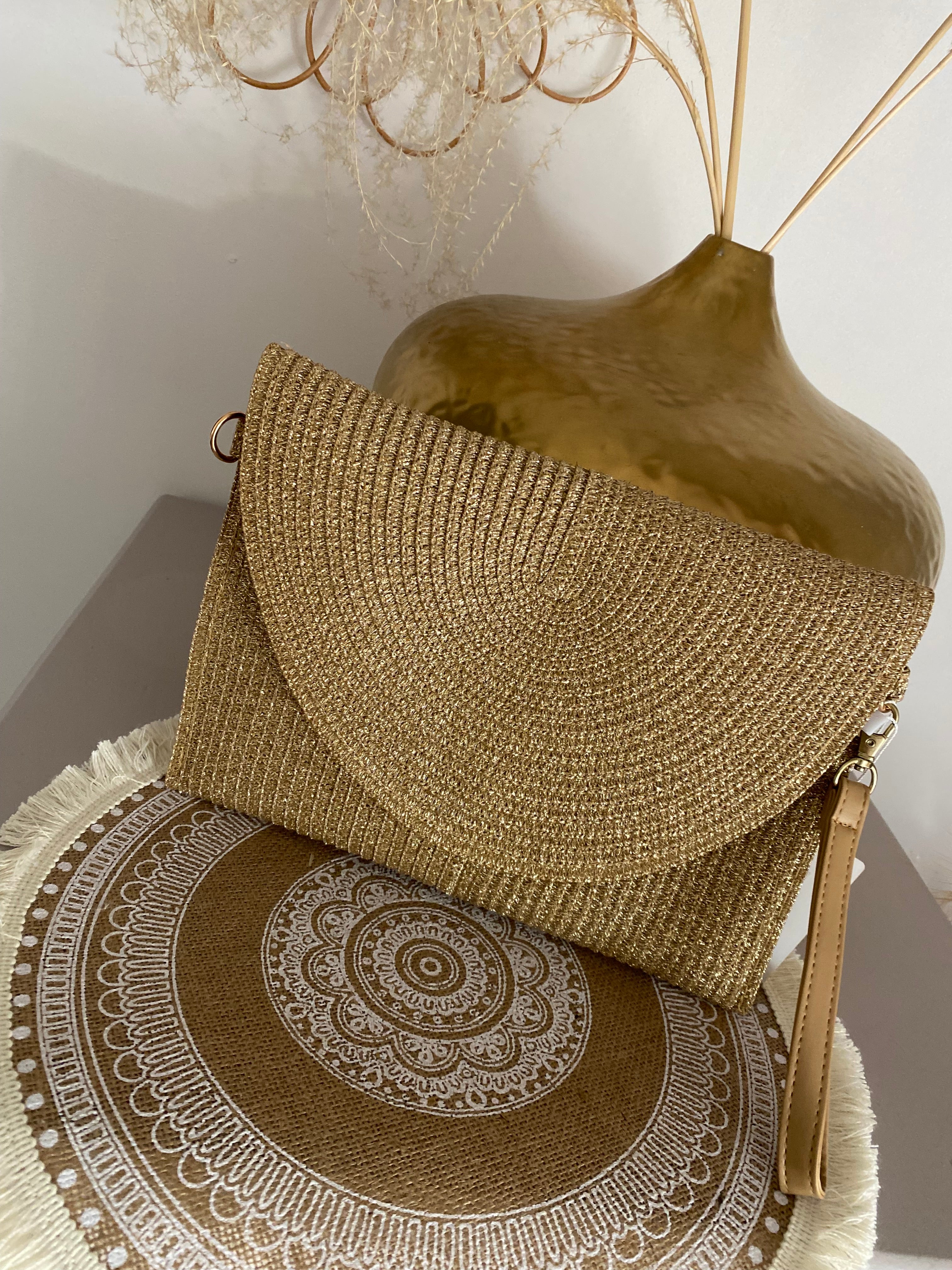 SAC POCHETTE IRISEE DORE