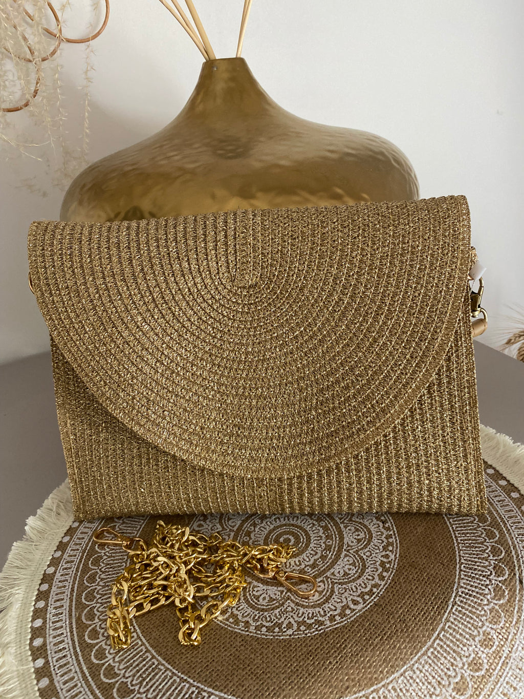 SAC POCHETTE IRISEE DORE