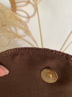 SAC POCHETTE IRISEE CHOCO