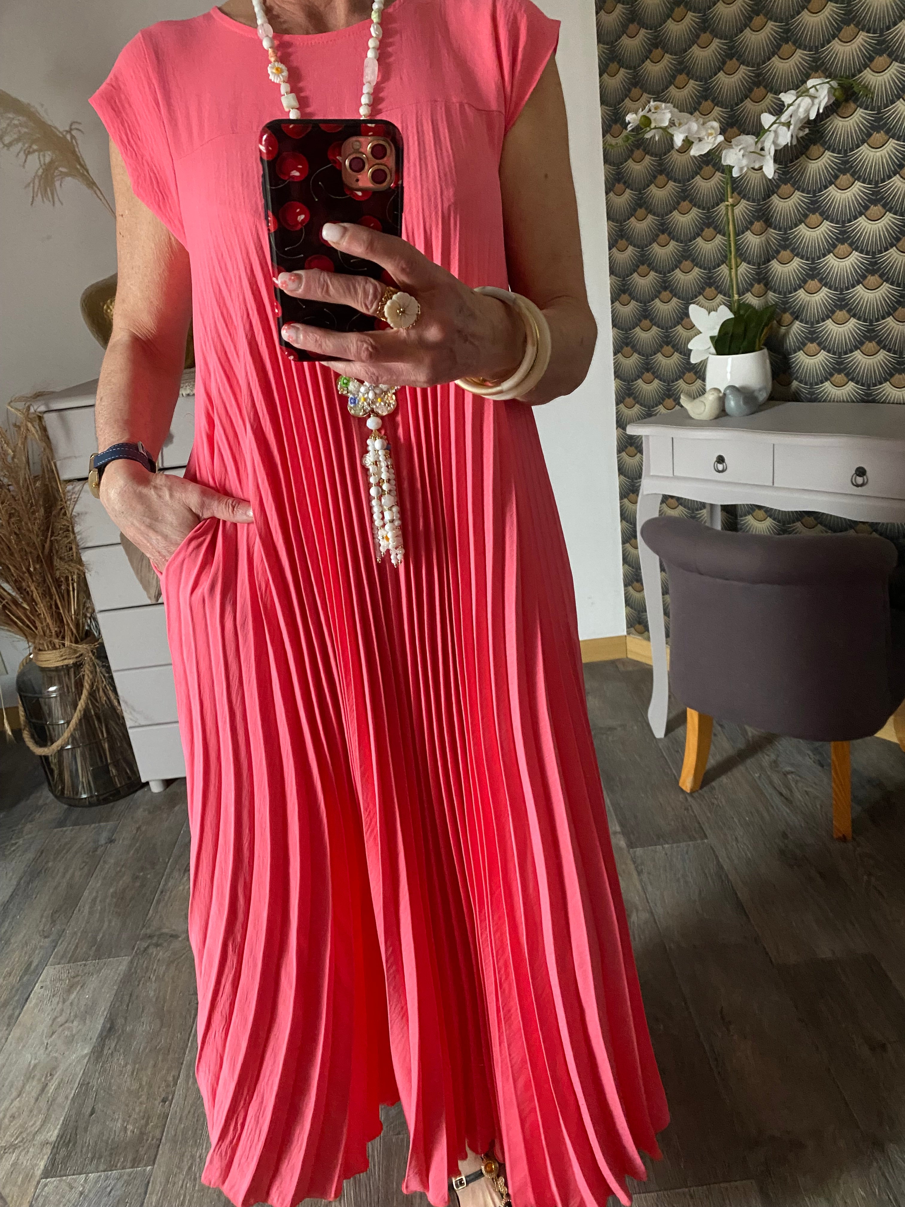ROBE MAGIQUE  TU 36/46  CORAIL