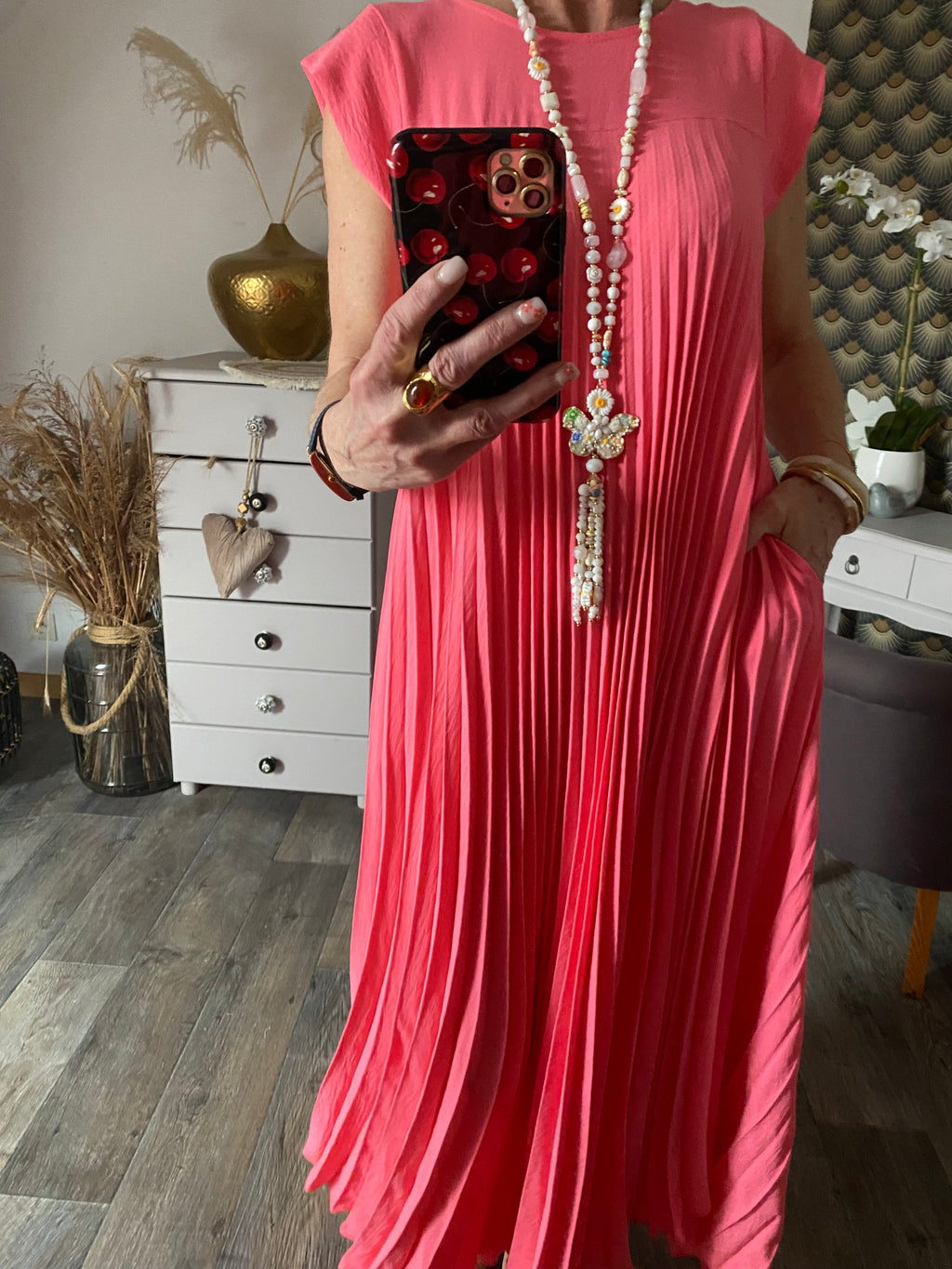 ROBE MAGIQUE  TU 36/46  CORAIL