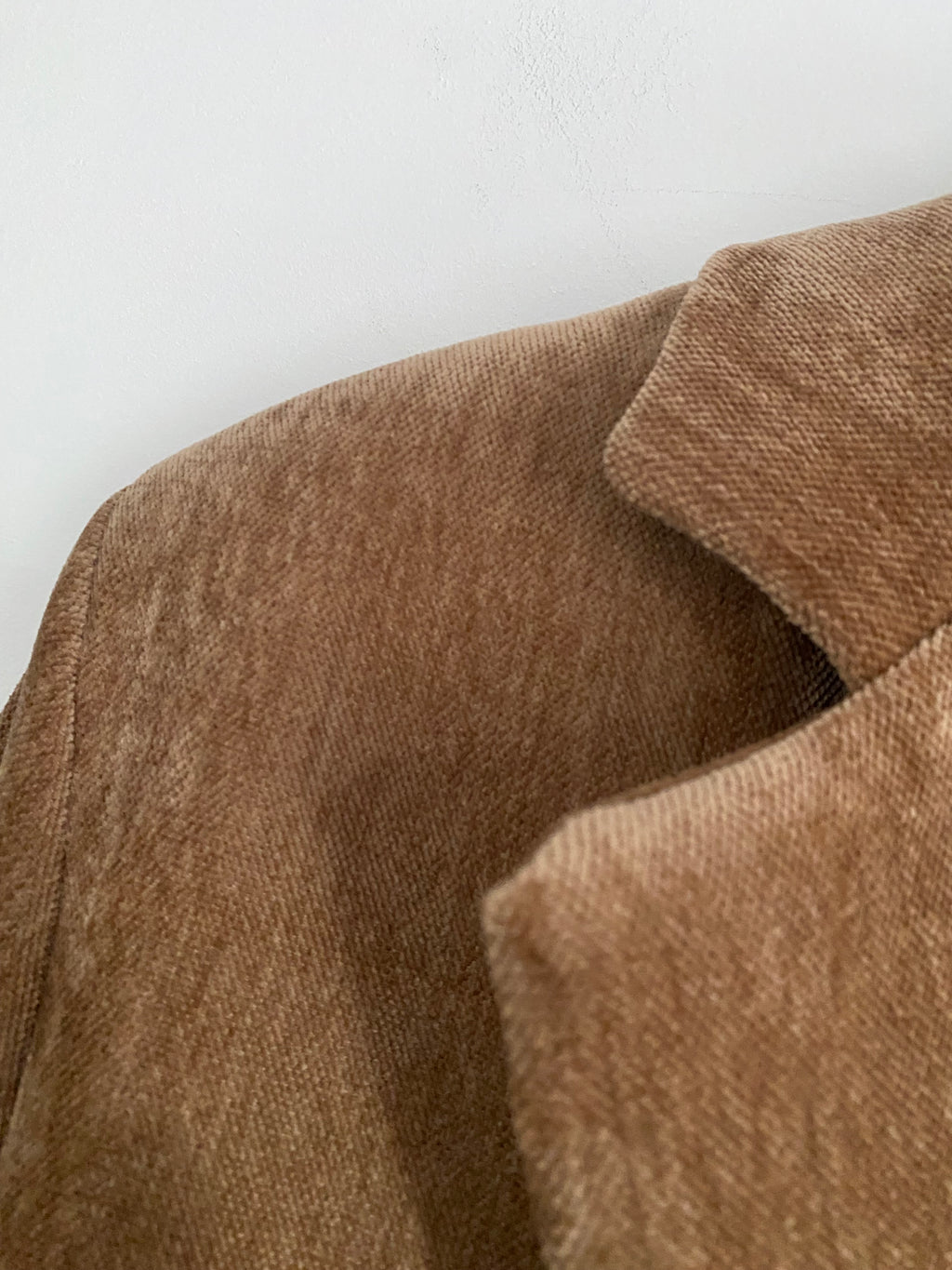 VESTE VELOUR CORRINE CAMEL TU 36/44