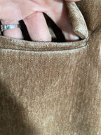 VESTE VELOUR CORRINE CAMEL TU 36/44