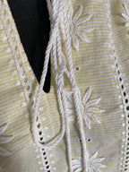 BLOUSE LOVENA 2   TU 36/46  JAUNE PALE