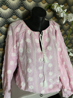 BLOUSE LOVENA 2 TU 36/46  ROSE
