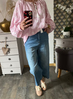 BLOUSE LOVENA 2 TU 36/46  ROSE