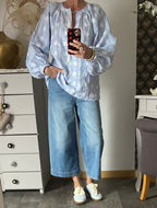 BLOUSE LOVENA 2TU 36/46  BLEU