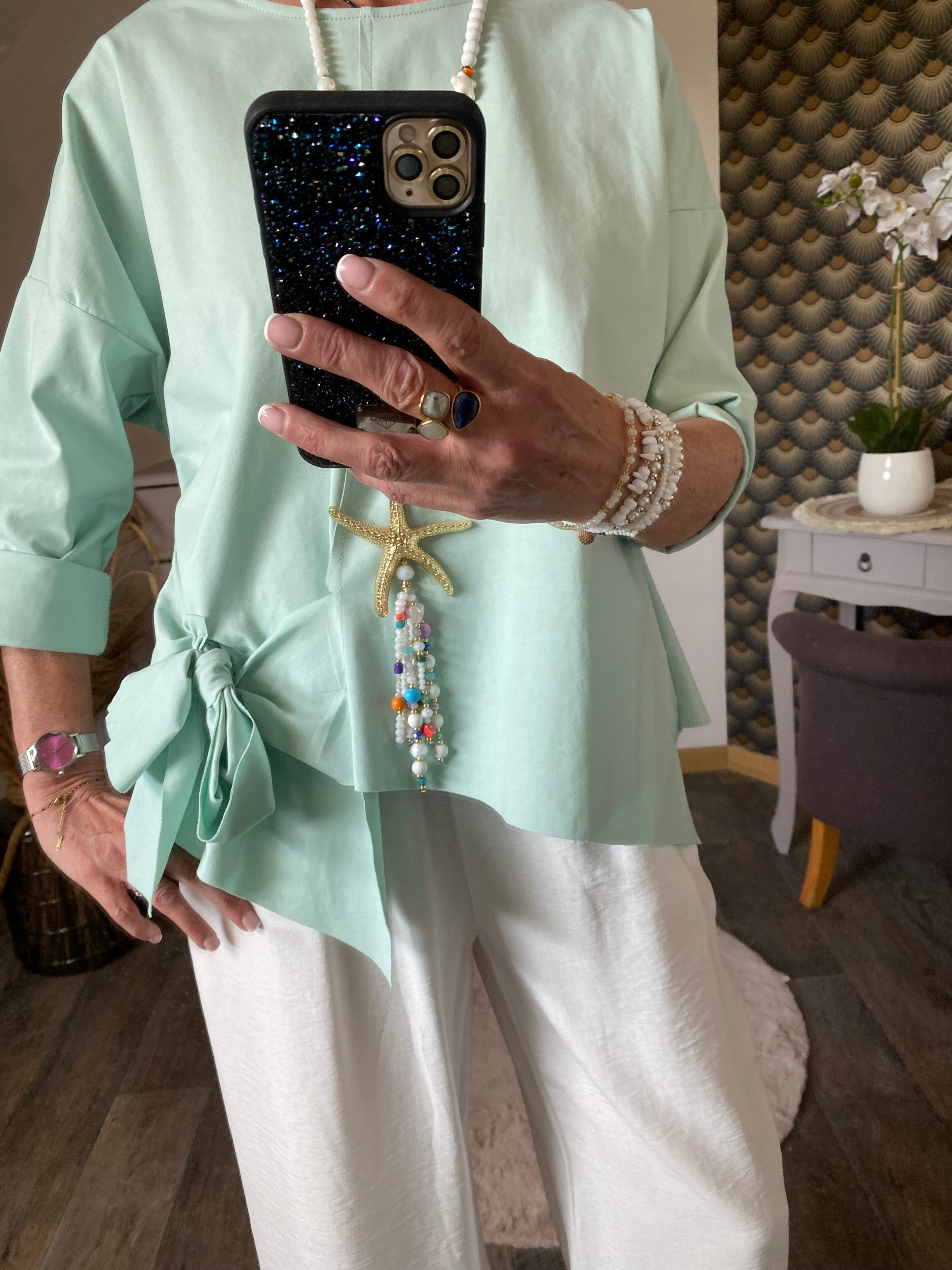 TOP MIA  VERT D'EAU  36 PETIT 46