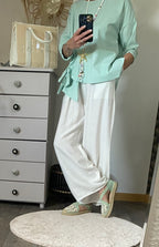 TOP MIA  VERT D'EAU  36 PETIT 46