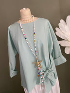 TOP MIA  VERT D'EAU  36 PETIT 46