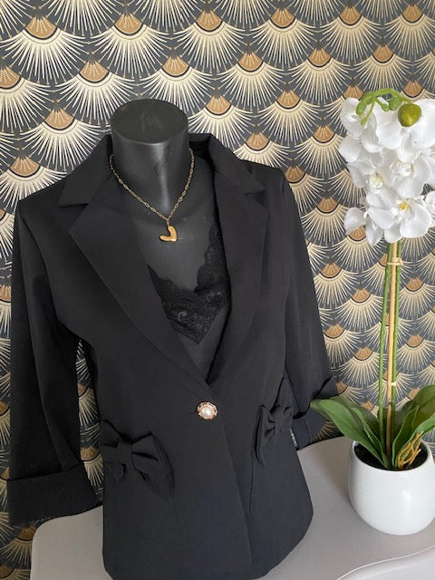 VESTE PAOLA NOIRE  36/42