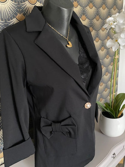 VESTE PAOLA NOIRE  36/42