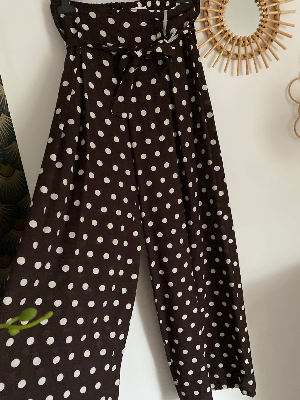 PANTALON KEZY FLUIDE A POIS   TU 34/40