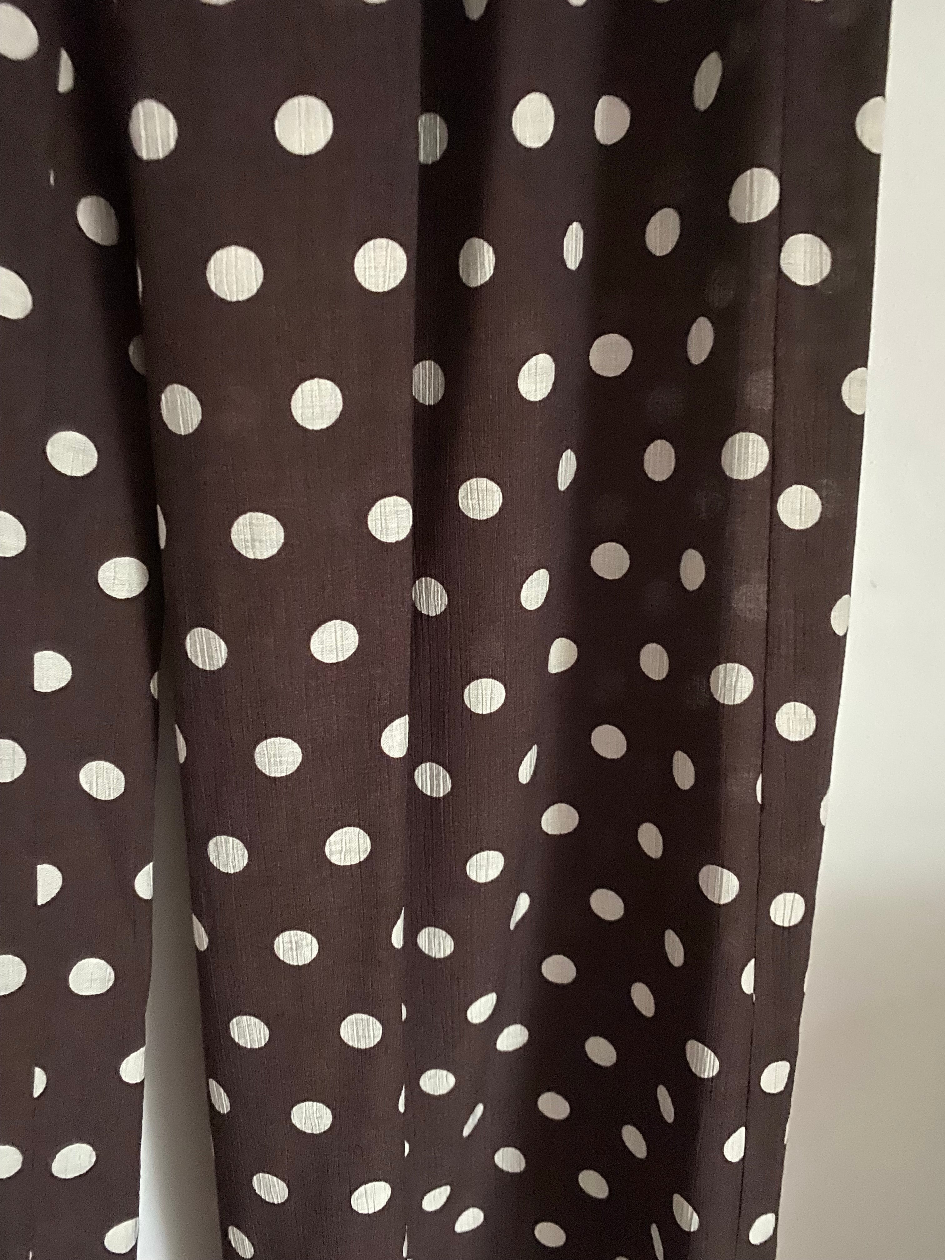 PANTALON KEZY FLUIDE A POIS   TU 34/40