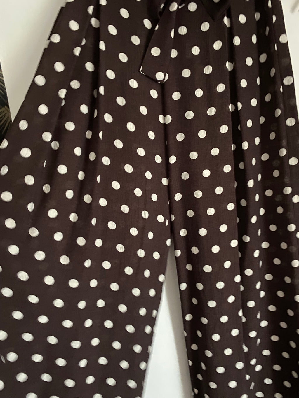 PANTALON KEZY FLUIDE A POIS   TU 34/40