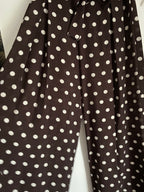 PANTALON KEZY FLUIDE A POIS   TU 34/40