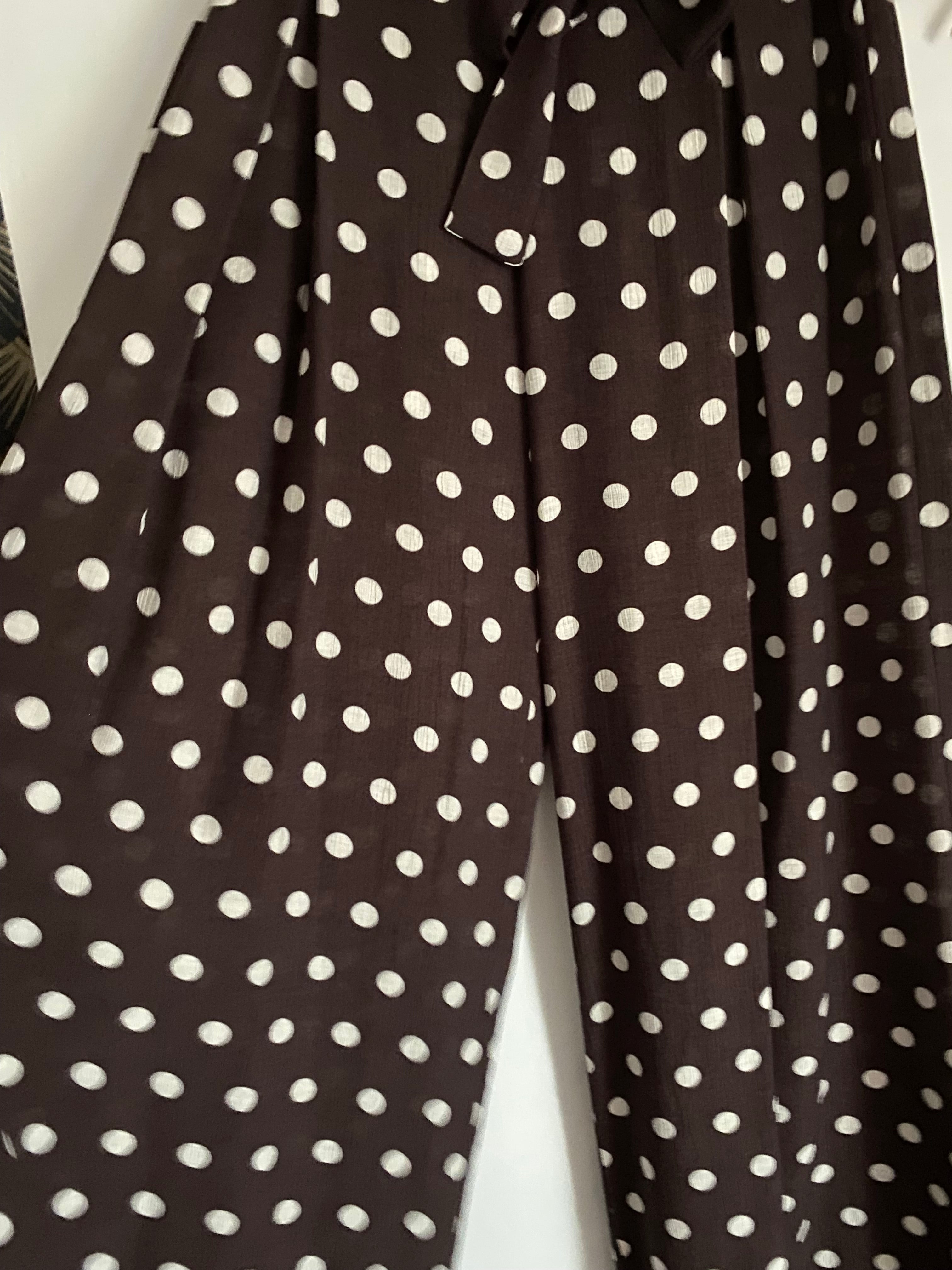 PANTALON KEZY FLUIDE A POIS   TU 34/40