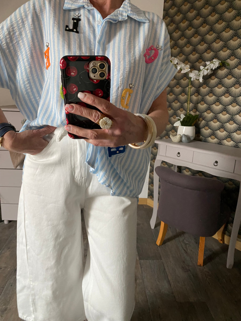 BERNUDA BLANC TAILLE S