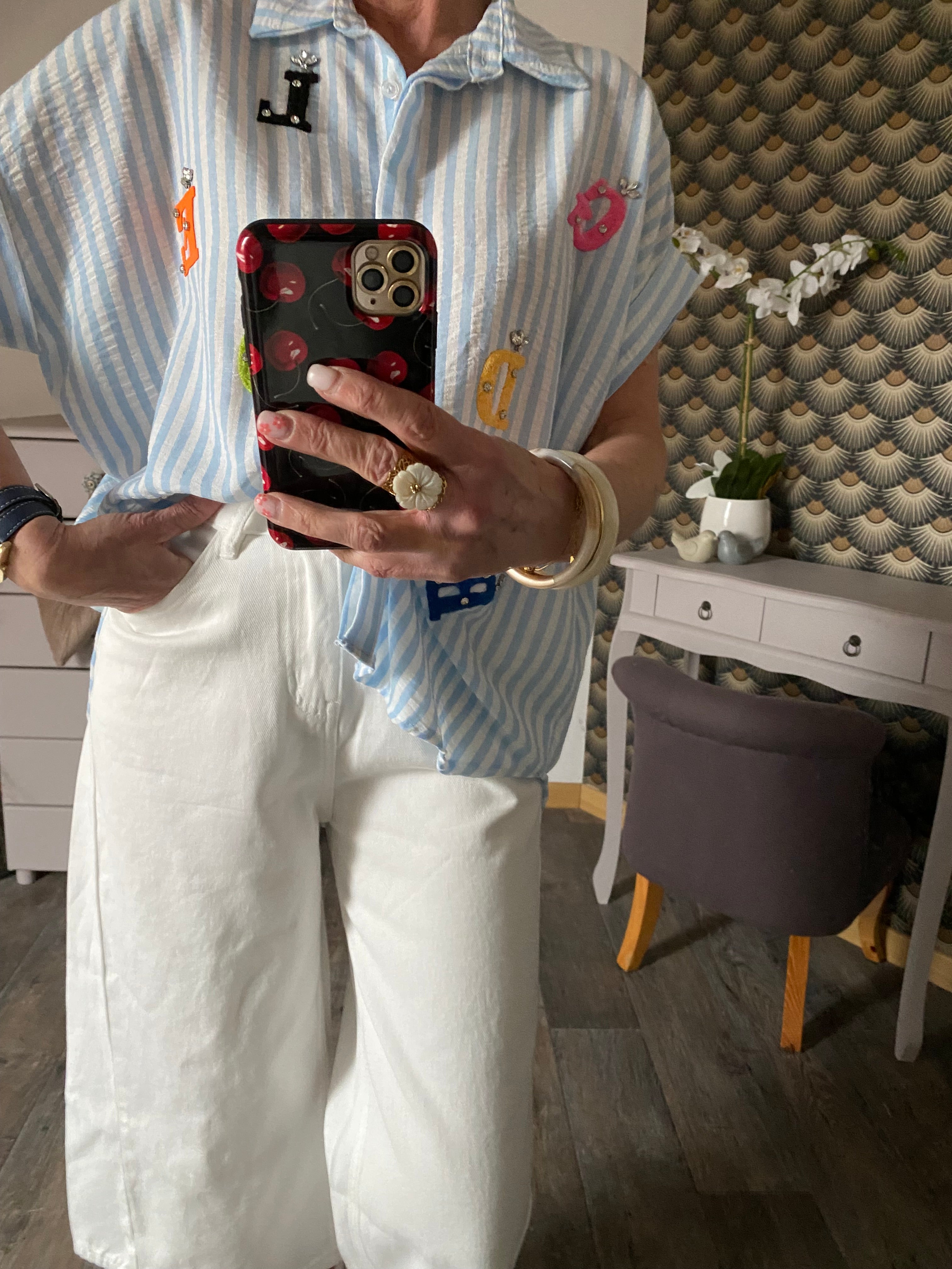 BERNUDA BLANC TAILLE S