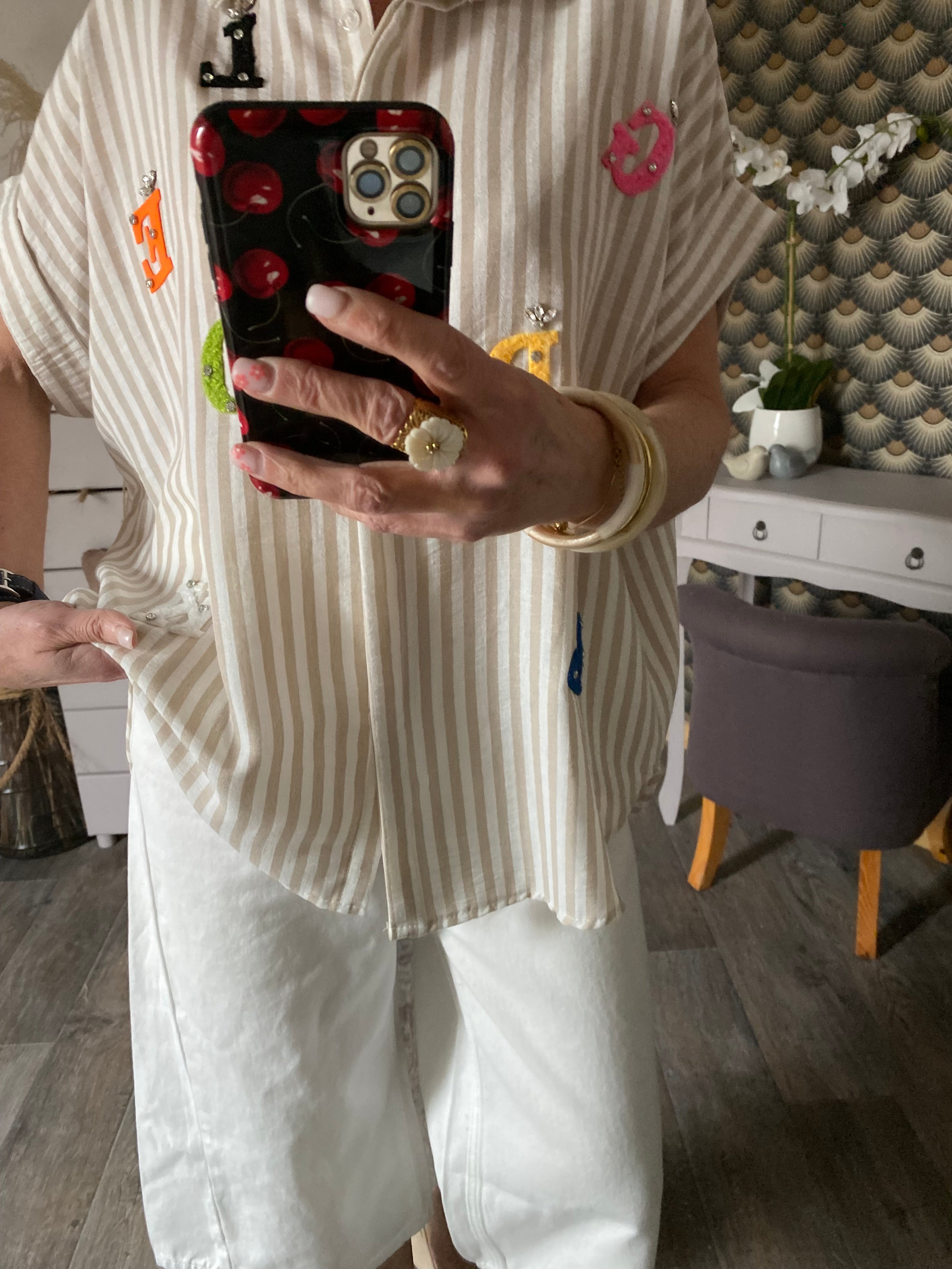 BERNUDA BLANC TAILLE S