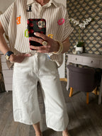 BLOUSE VISCOSE CORINNE ECRU  TU 36/46