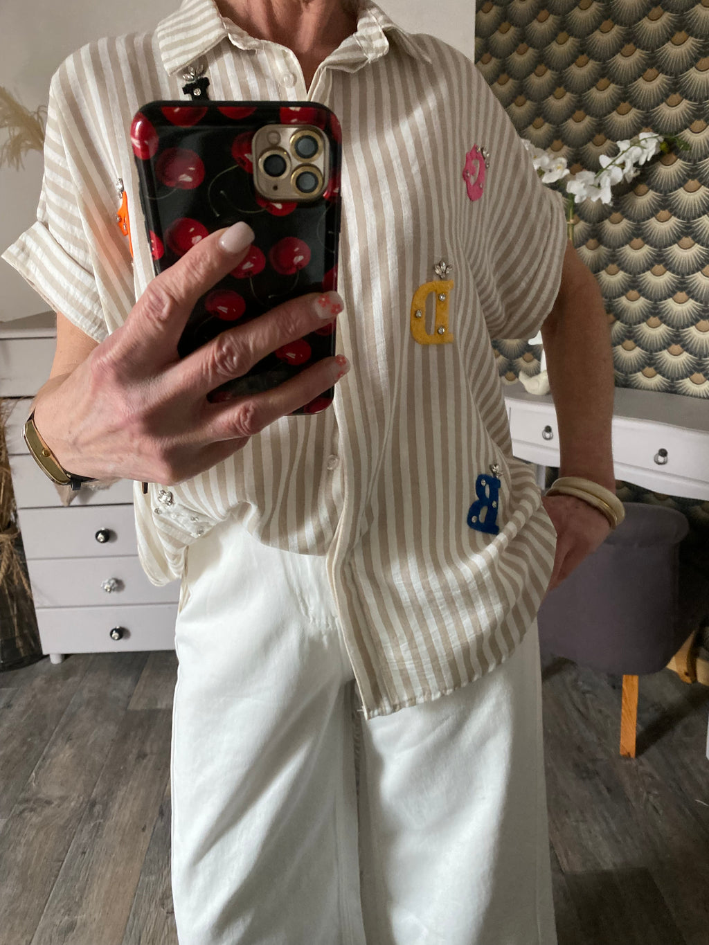 BLOUSE VISCOSE CORINNE ECRU  TU 36/46