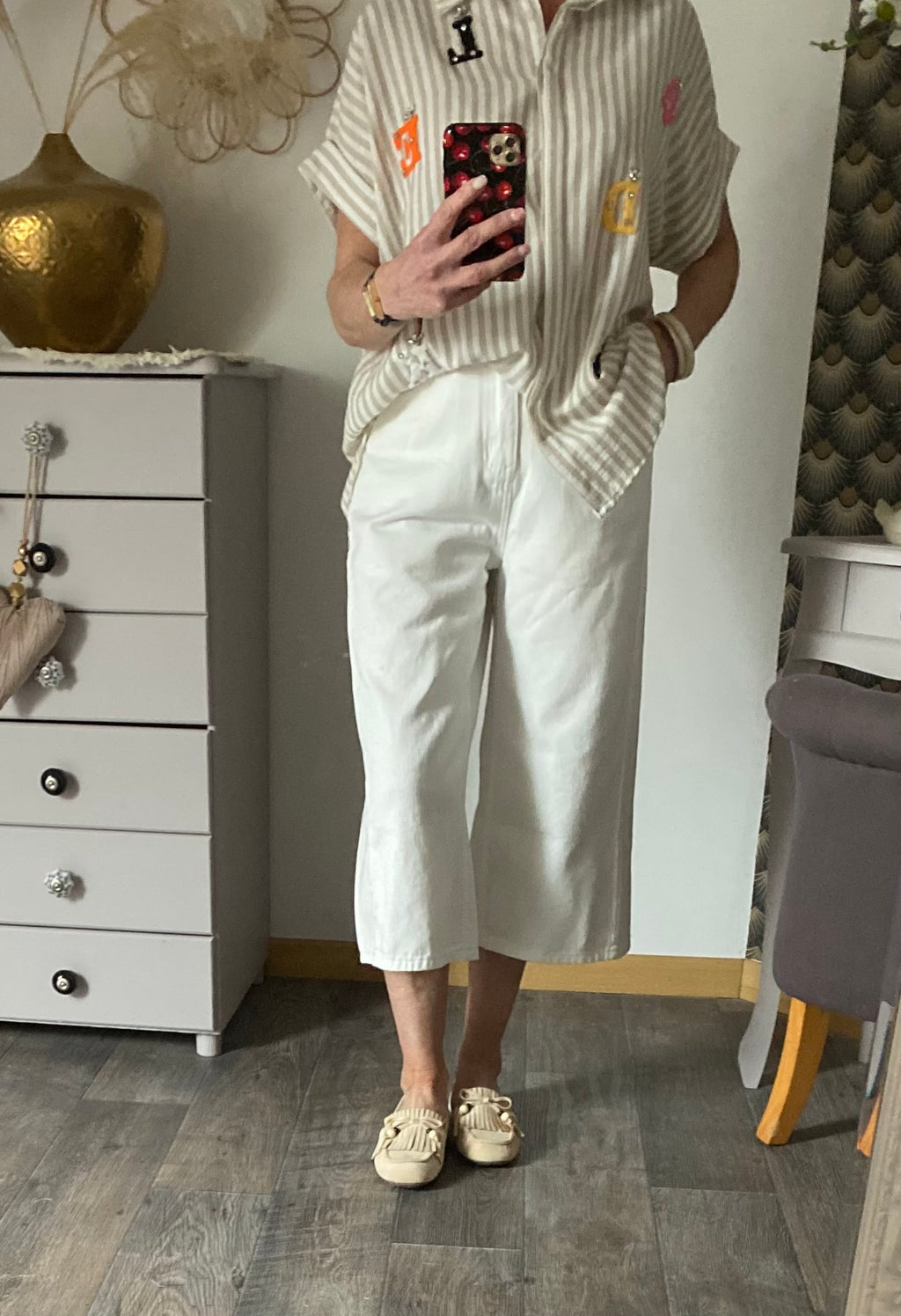 BERNUDA BLANC TAILLE S