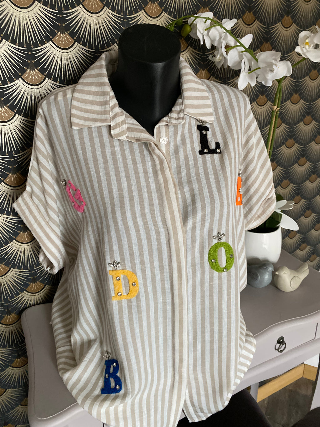 BLOUSE VISCOSE CORINNE ECRU  TU 36/46