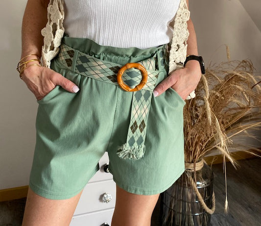 Short ELISABETH    kaki