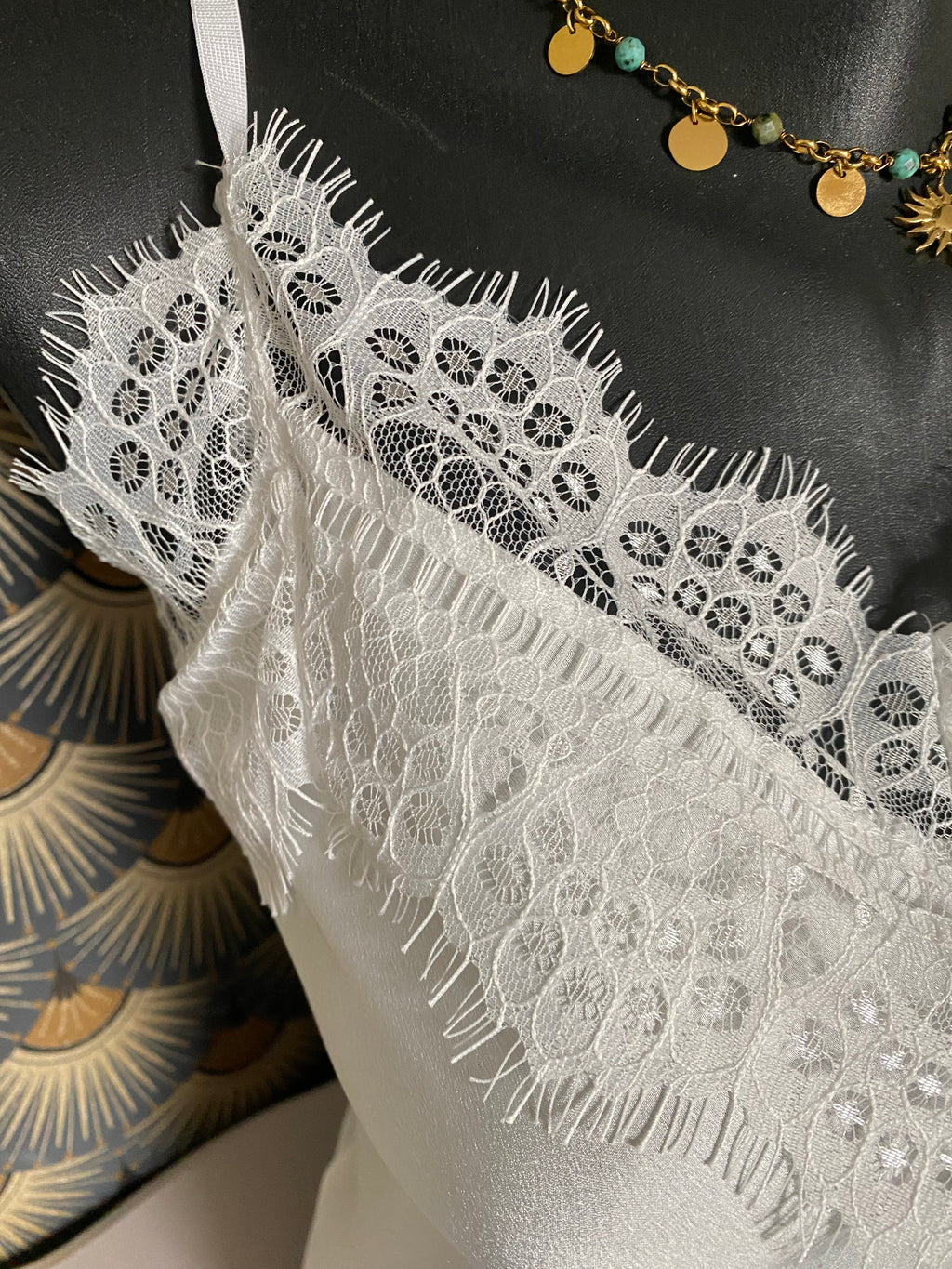 TOP DENTELLE MILY BLANC   36/42