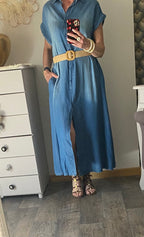 ROBE LONGUE  LYOCEL  TU 36/44
