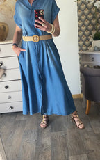 ROBE LONGUE  LYOCEL  TU 36/44
