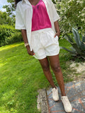 VESTE CHEMISE BLANCHE COLLECTION DOLCE VITA  S/M  OU L/XL
