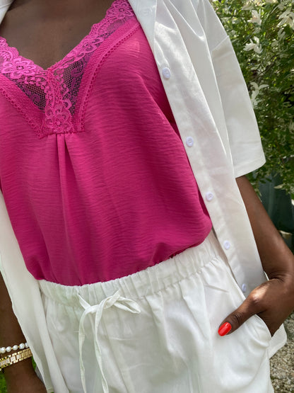 SHORT BLANC COLLECTION DOLCE VITA S/M OU L/XL