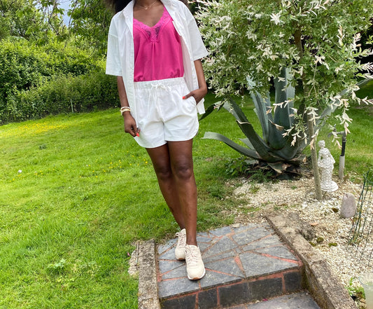 SHORT BLANC COLLECTION DOLCE VITA S/M OU L/XL