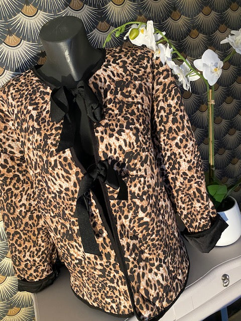VESTE LEOPARD    S OU M
