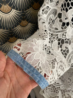 CHEMISE CROCHET ET JEAN  TAILLE S/M