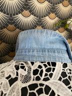 CHEMISE CROCHET ET JEAN  TAILLE S/M