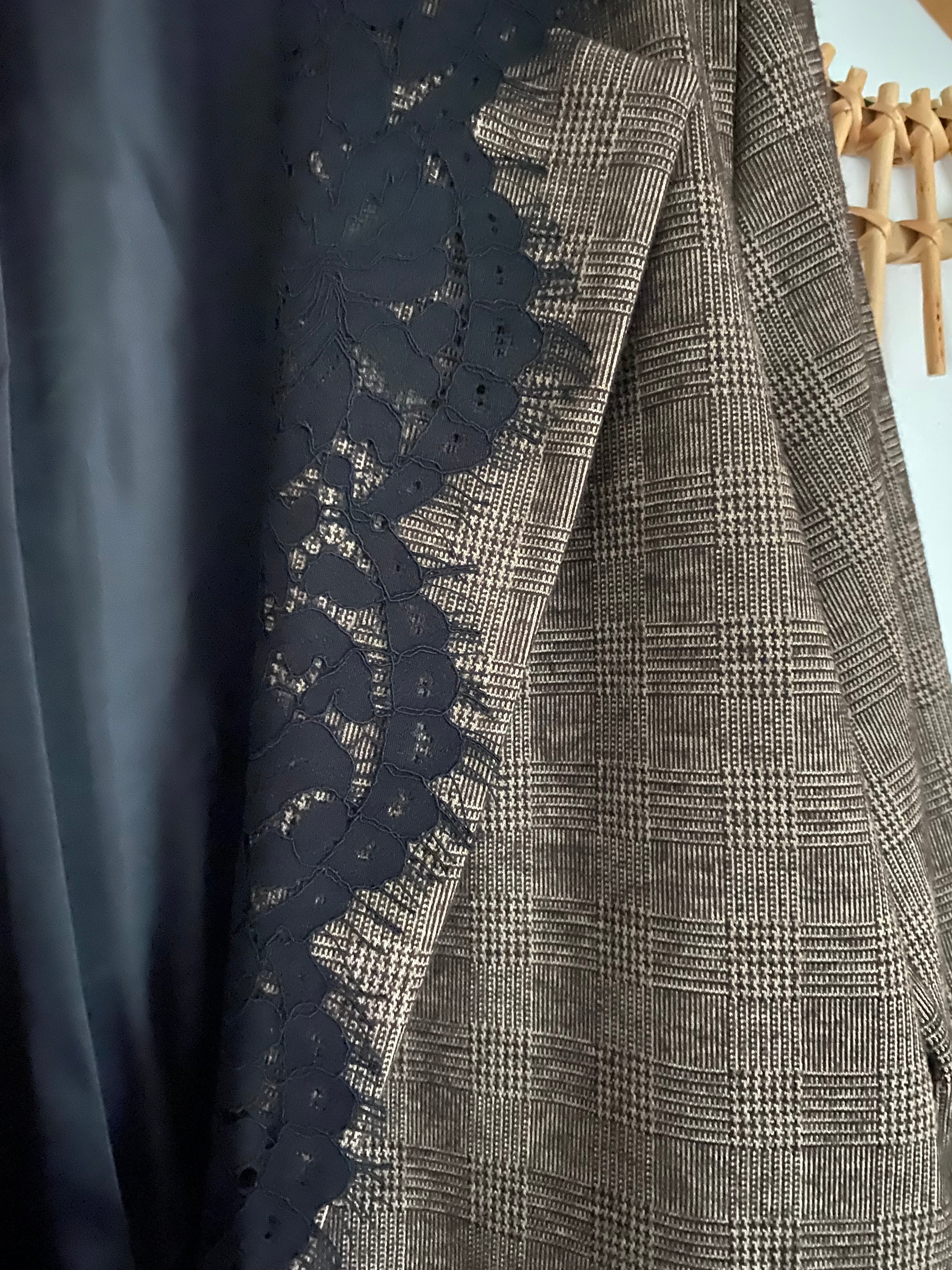 VESTE BLAZER DENTELLE CHO  TU36/44