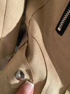VESTE PERFECTO BEIGE  S/M/L/XL