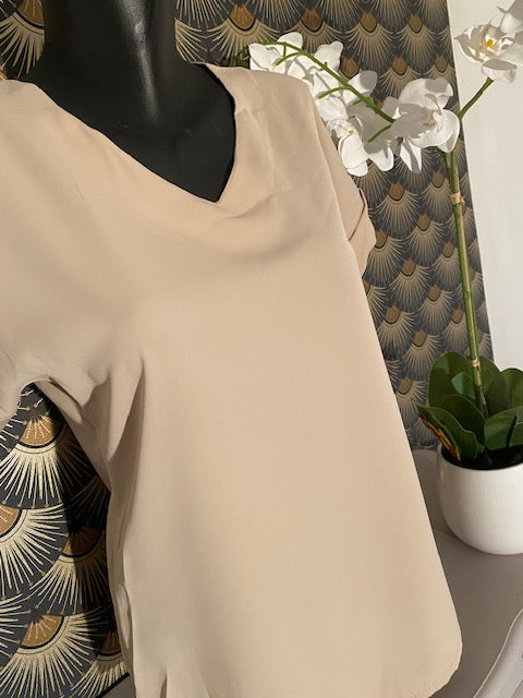 TOP WENDY BEIGE    S/M/L