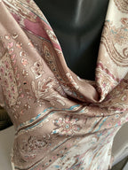 ENSEMBLE PANTALON FLUIDE LARGE ET TOP     TU 36/42 BEIGE