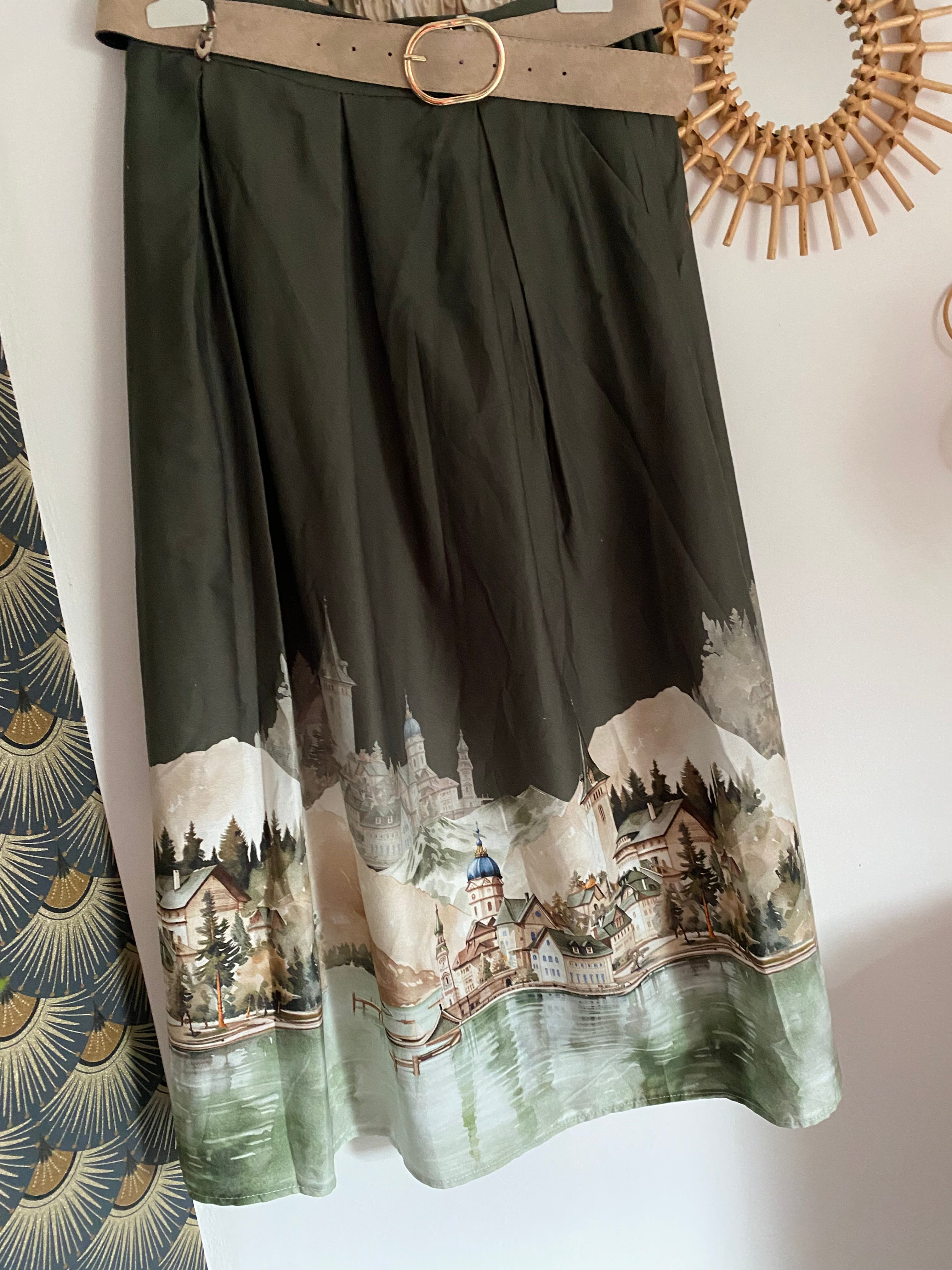 JUPE DOLCE VITA  KAKI  TU 36/42