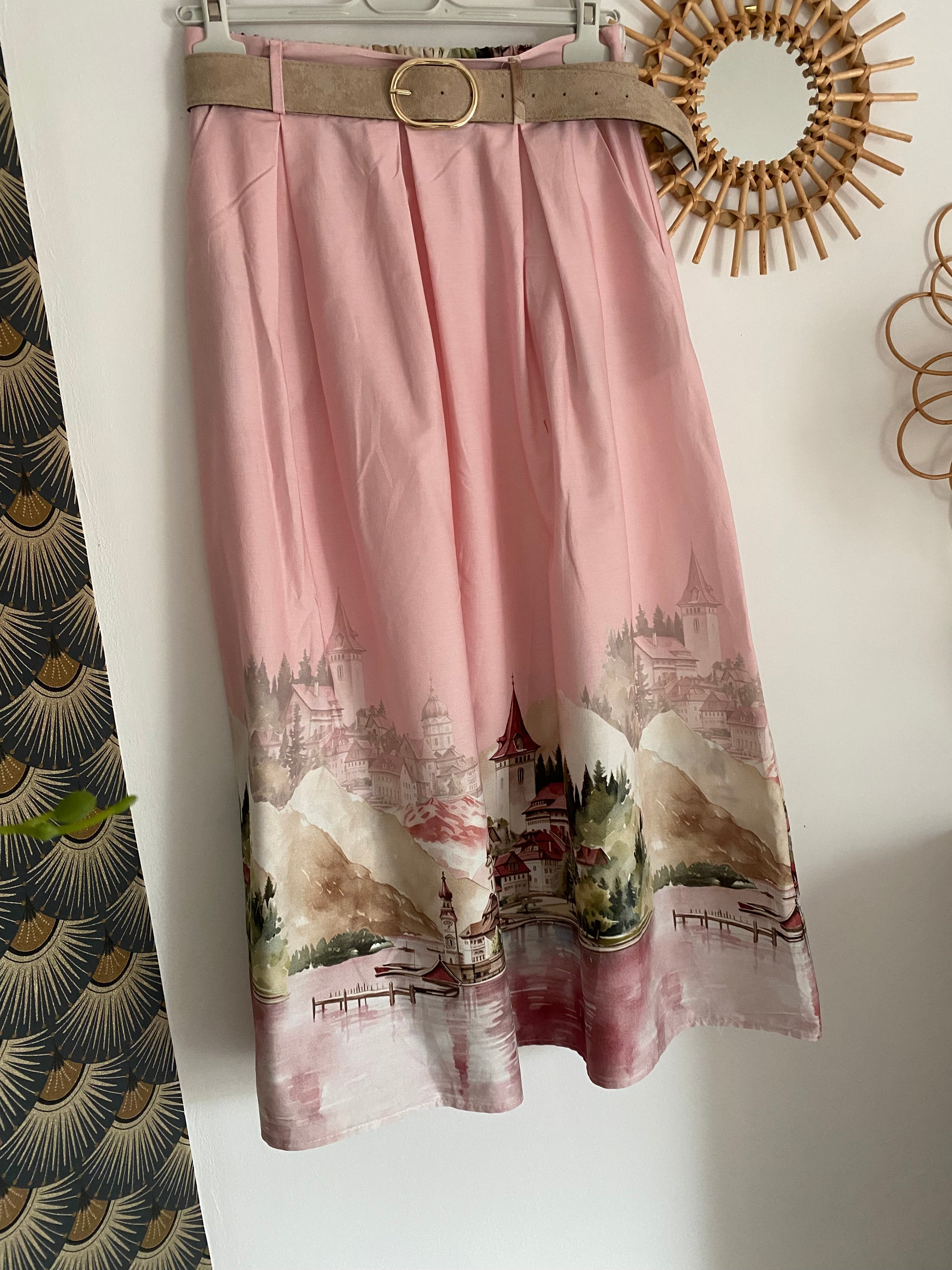 JUPE DOLCE VITA  ROSE  TU 36/42