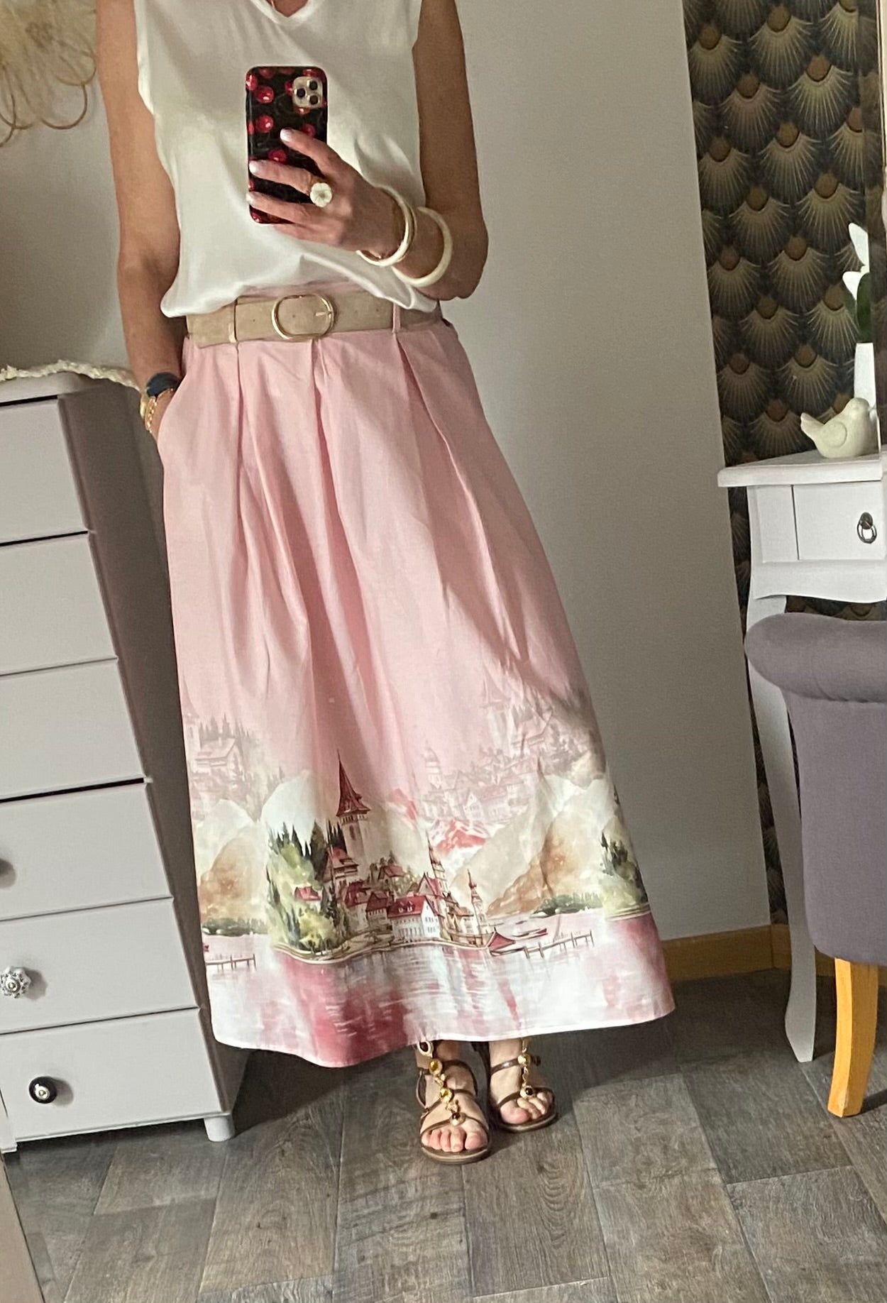 JUPE DOLCE VITA  ROSE  TU 36/42