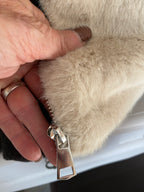 VESTE FAUSSE FOURRURE JADE BEIGE TU 36/44