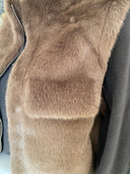 VESTE FAUSSE FOURRURE JADE  CAFE  TU 36/44