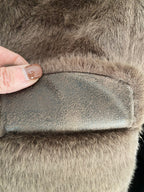 VESTE FAUSSE FOURRURE JADE  CAFE  TU 36/44