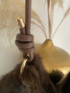 SAC FAUSSE FOURRURE LEA CAFE